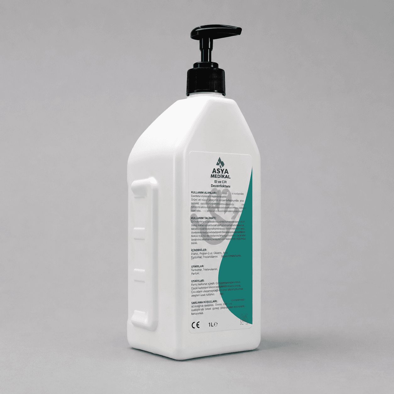 Aquaseptica El Dezenfektanı 1 Lt