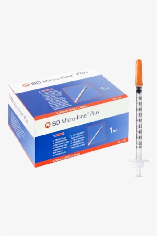 Bd Micro-Fine 0,5 Ml ( 30Gx8mm ) Enjektör 100'lü 5 Kutu