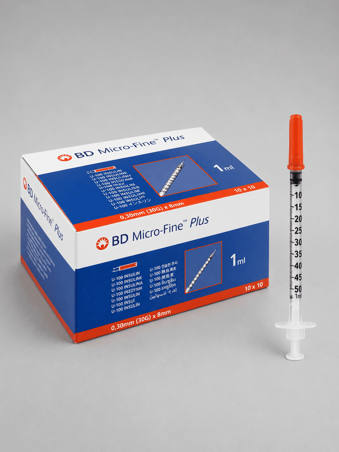 Bd Micro-Fine 1 Ml ( 30Gx8mm ) Enjektör 100'lü