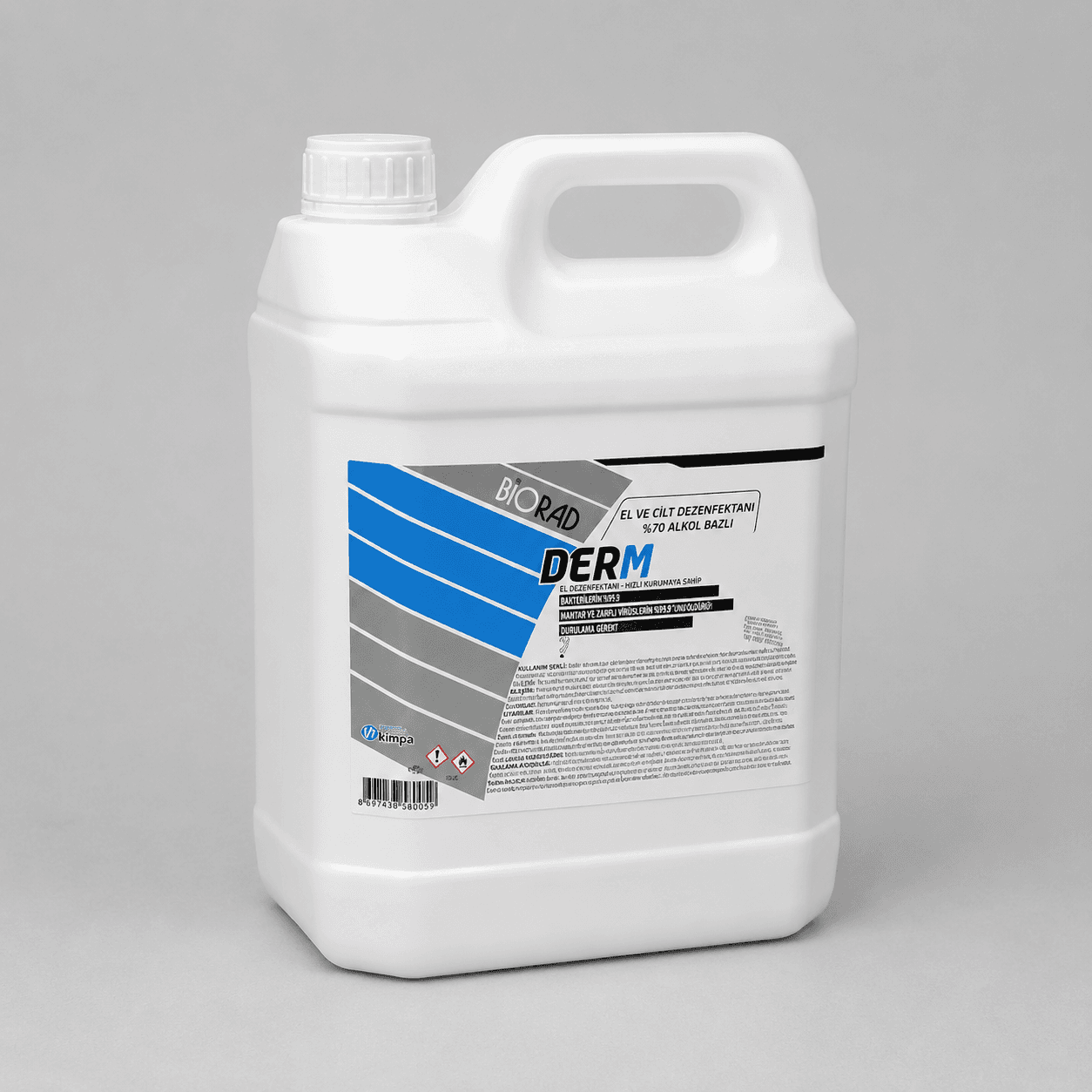 Biorad Derm El Dezenfektanı 5 Lt