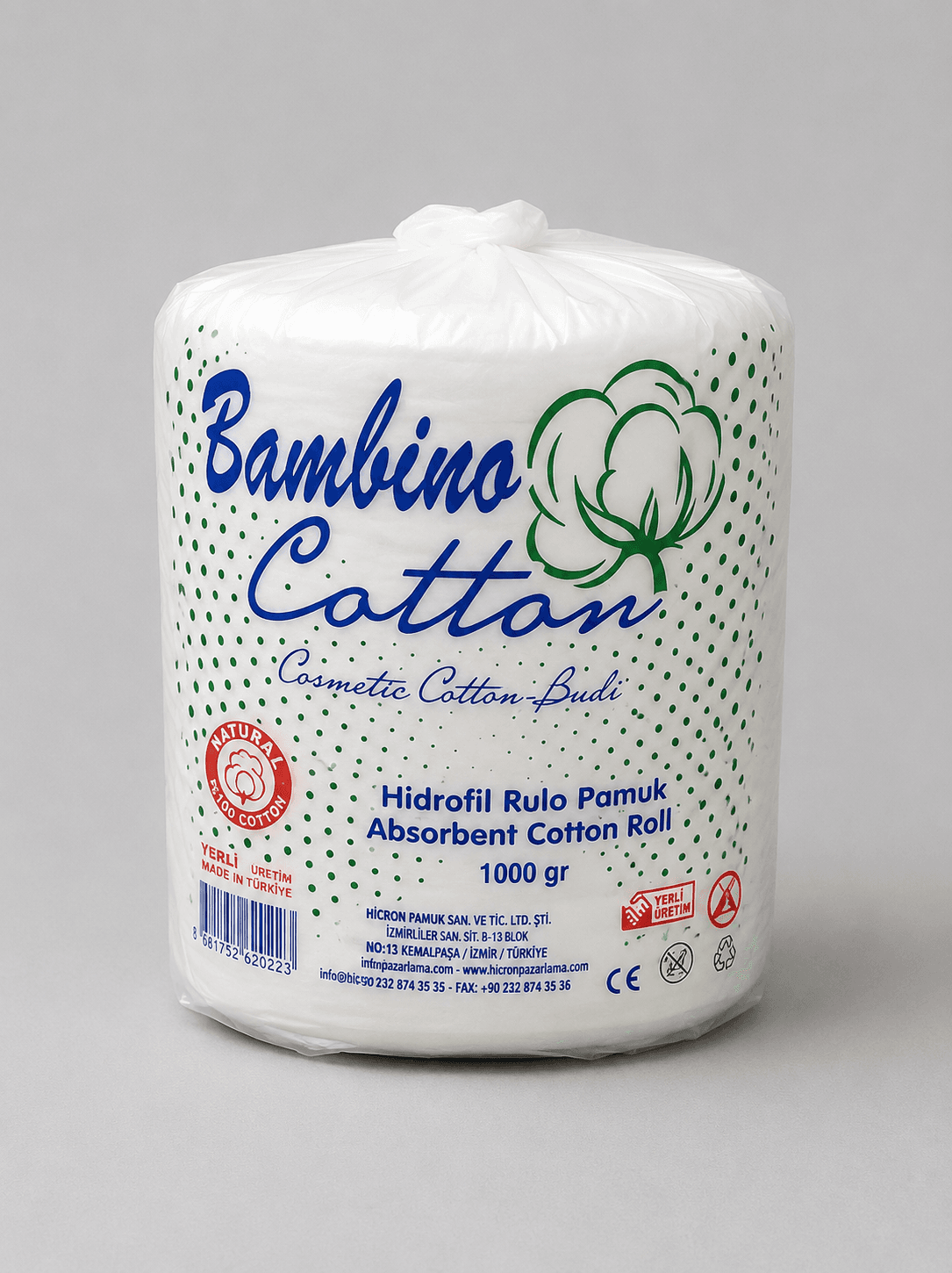 Bambino Hidrofil Pamuk 1 Kg