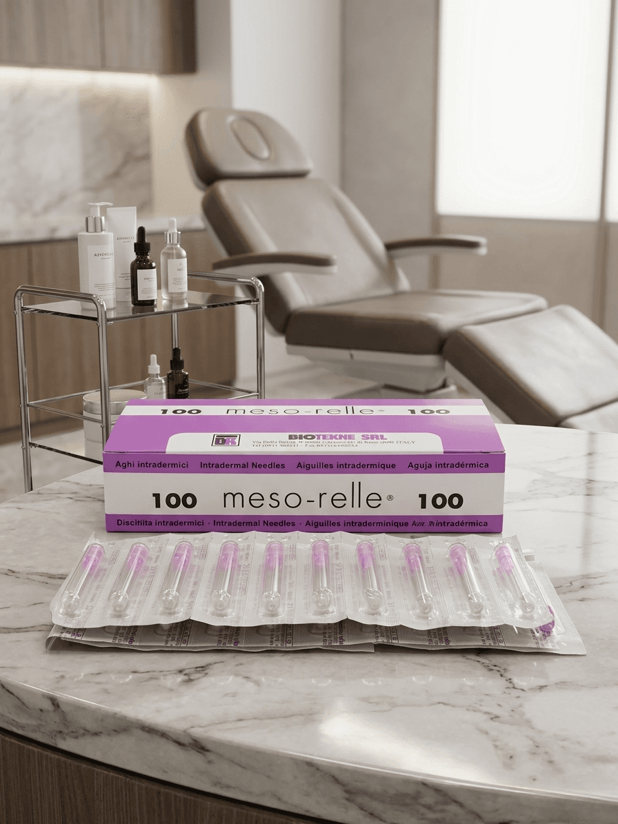 Meso-Relle 30 gr x 12 mm Mezoterapi İğnesi 100 Adet