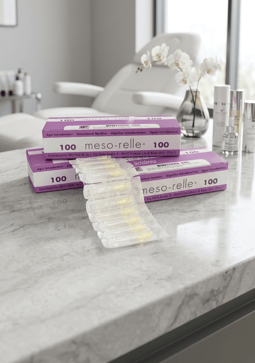 Meso-Relle 30 gr x 6 mm Mezoterapi İğnesi 100 Adet
