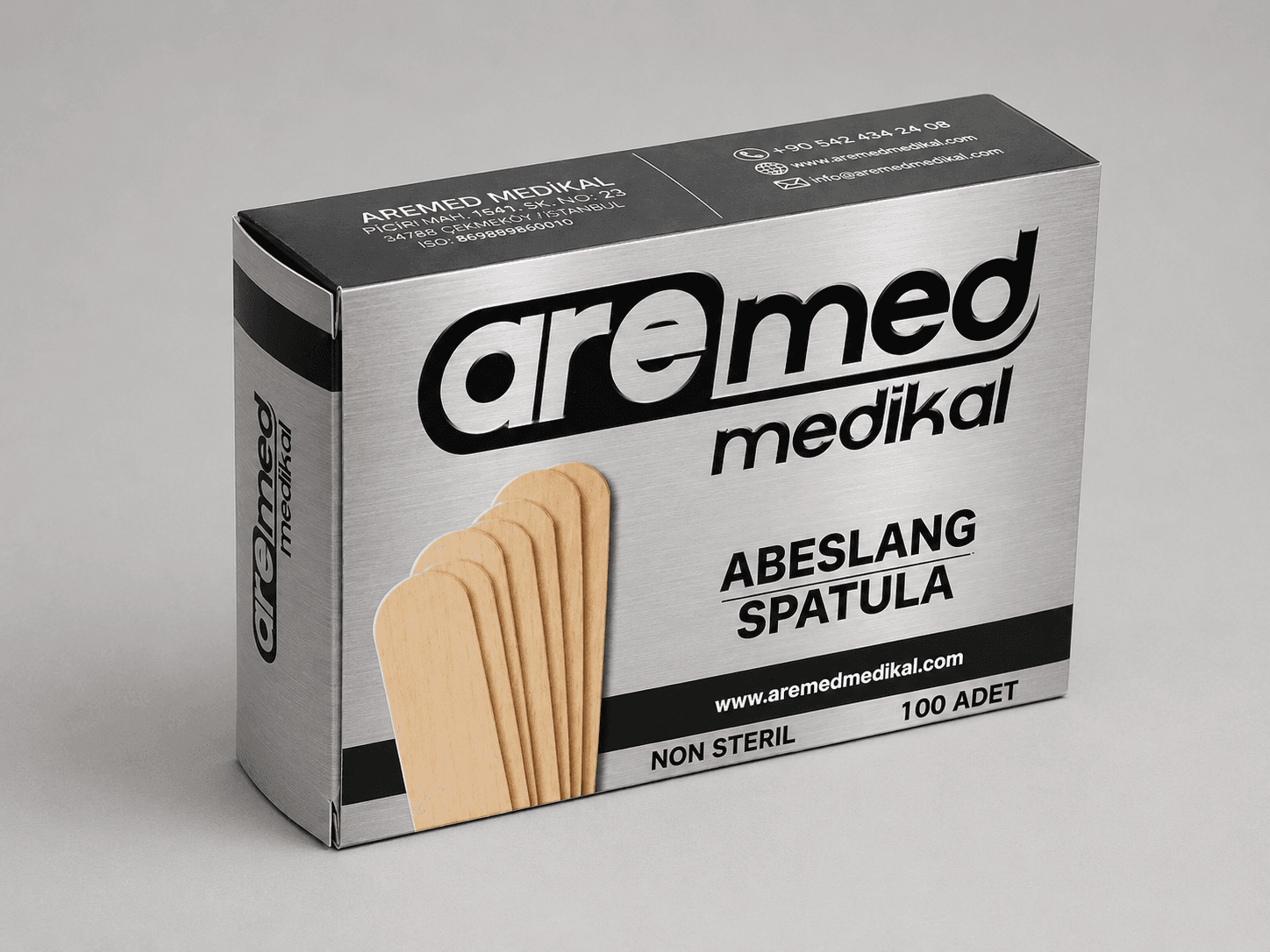 Nonsteril Abeslang 100 Adet