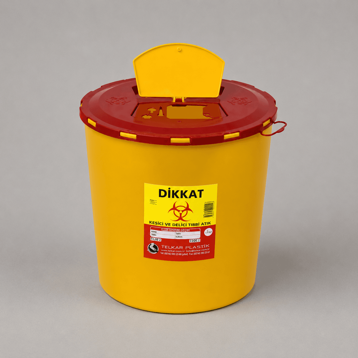 Tıbbi Atık Kovası 12 Lt